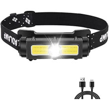 LED Headlamp 1000 Lumens Rechargeable 7 Modes