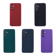 SKALO comhoiriúnach le Cás TPU Ultra-thanaí Samsung S23FE - Tuilleadh Dathanna Gorm