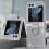 Samsung Galaxy Z Flip 6 glitter case silver slim shockproof 1