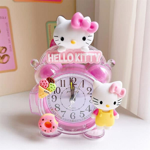 Hello Kitty Alarm Clock Kawaii Mini Kitchen Timer