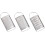 Stainless Steel Mini Cheese Grater 3-Pack 1