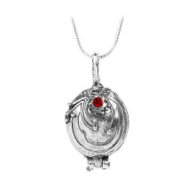Collier The Vampire Diaries, collier Elena Gilbert pour femme, bijou de film, pendentif Katherine Klaus Forbes, ras-de-cou en pierre bleue, argent