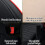 Waterproof Universal Car Seat Covers Black 4