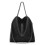 Women's shoulder bag with chain strap black luxury soft 1