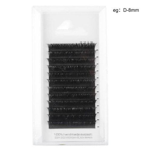 V-shaped false eyelashes D type 0.05mm 8mm