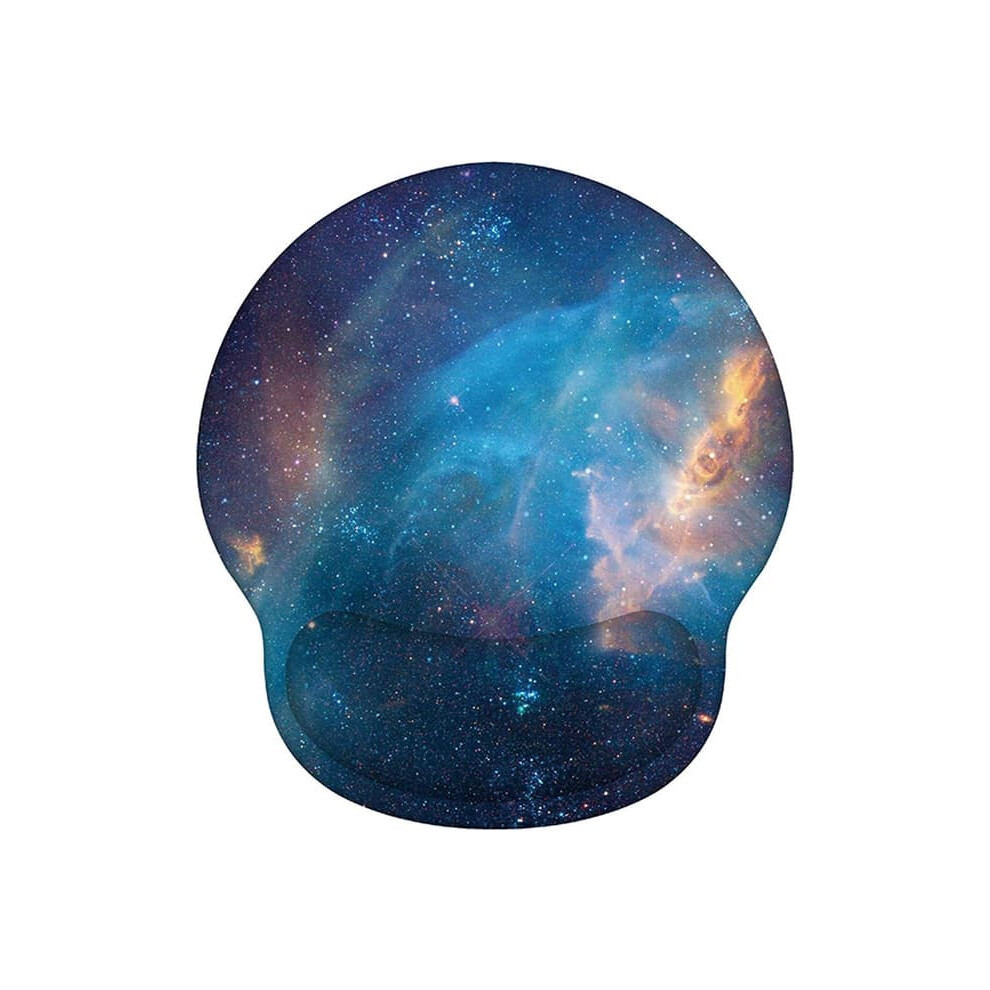 Mouse Pad With Wrist Rest Milk Silk 25X20cm 962029709404