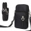Mobile Phone Bag Black Shoulder Strap 1