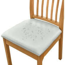 Dining Chair Covers PU Leather Waterproof 6 pcs