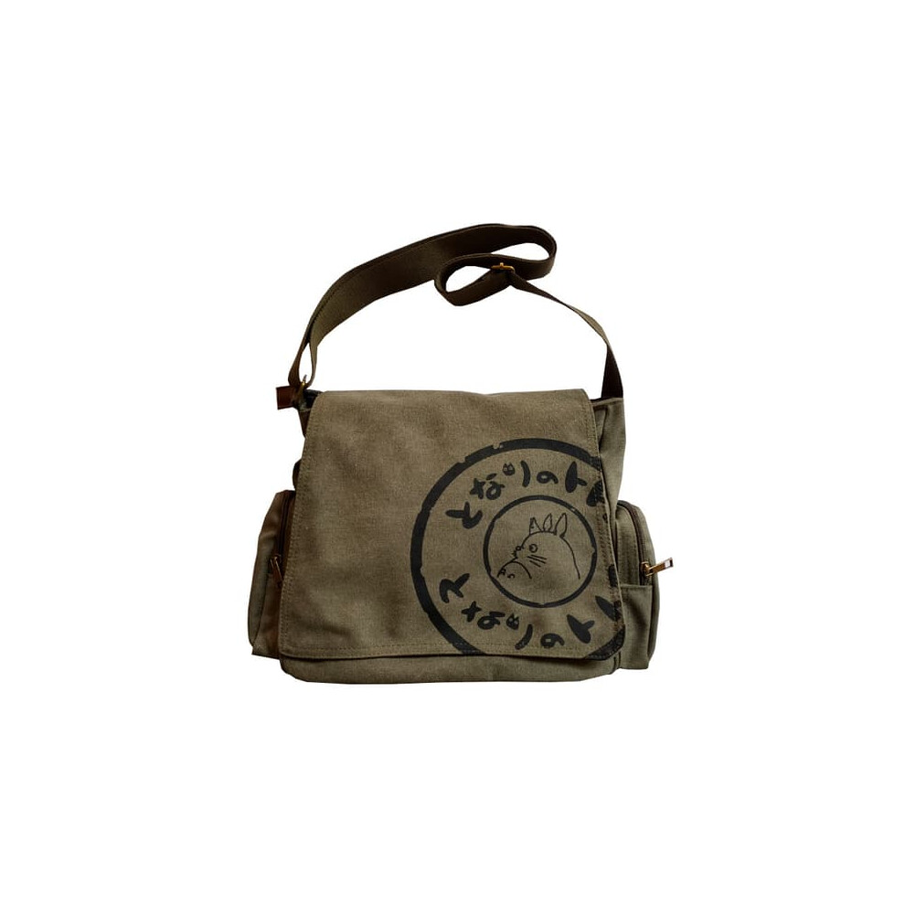 My Neighbor Totoro Canvas Messenger Bag 1 Pc Green 962029380801