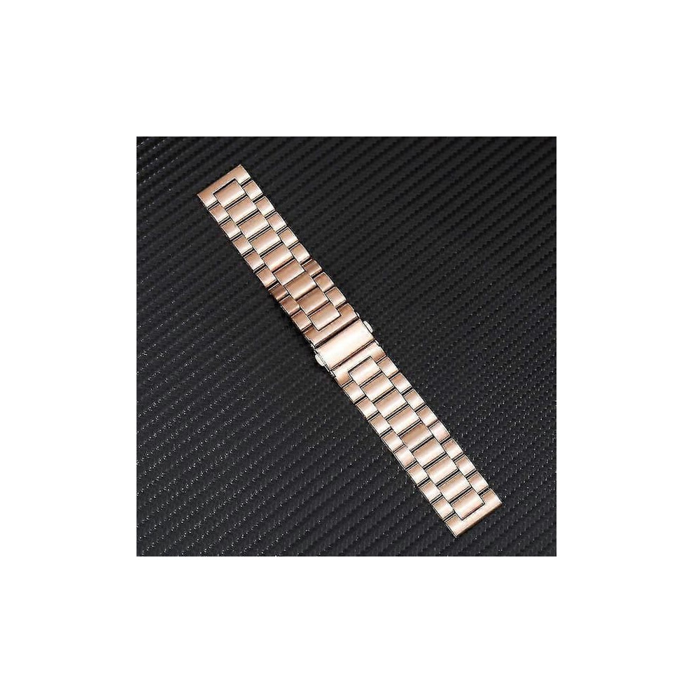 Stainless Steel Watch Band Rose 22Mm Gold 962029353560
