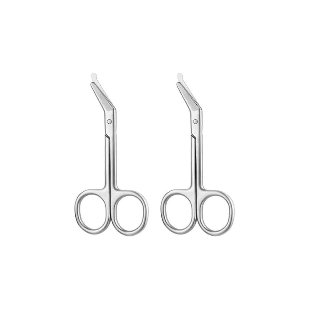 Ostomy Scissors Stainless Steel Blunt Tip 1 Pair