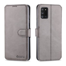 Wallet Case for Samsung Galaxy A41 Grey