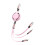 Jacenvly 3-in-1 retractable USB cable for Type-C/Micro 3