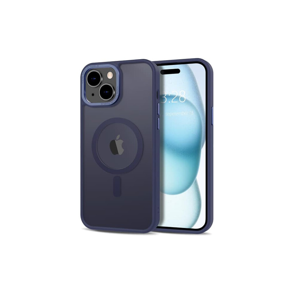 Iphone 14 Magsafe Frosted Case Â Dark Blue 962029371519