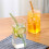 Elainilye Glas-Kaffeebecher 350 ml Milchtee-Tasse 7