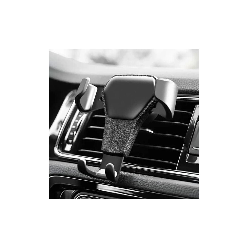 Gravity Auto Phone Holder Air Vent Mount Black 962125899955