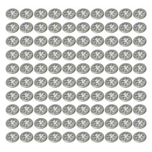 Car hood metal under cover star washers 30 mm