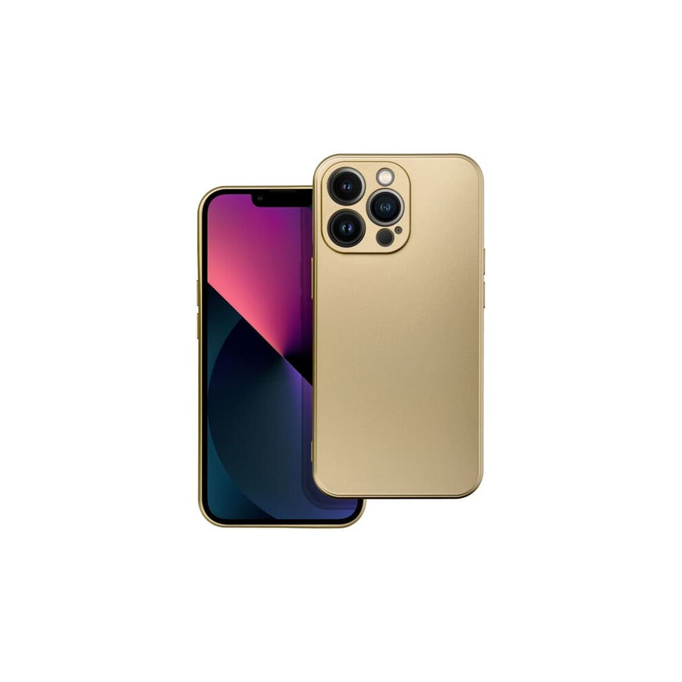 Metallic Iphone 13 Pro Case Gold 962029372349