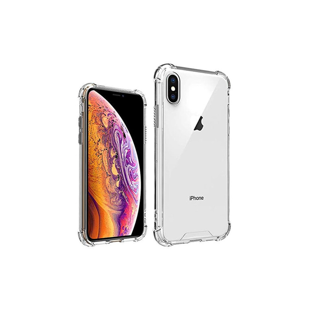 Iphone Xr Silicone Case Shock-Absorbing Transparent 962029710325