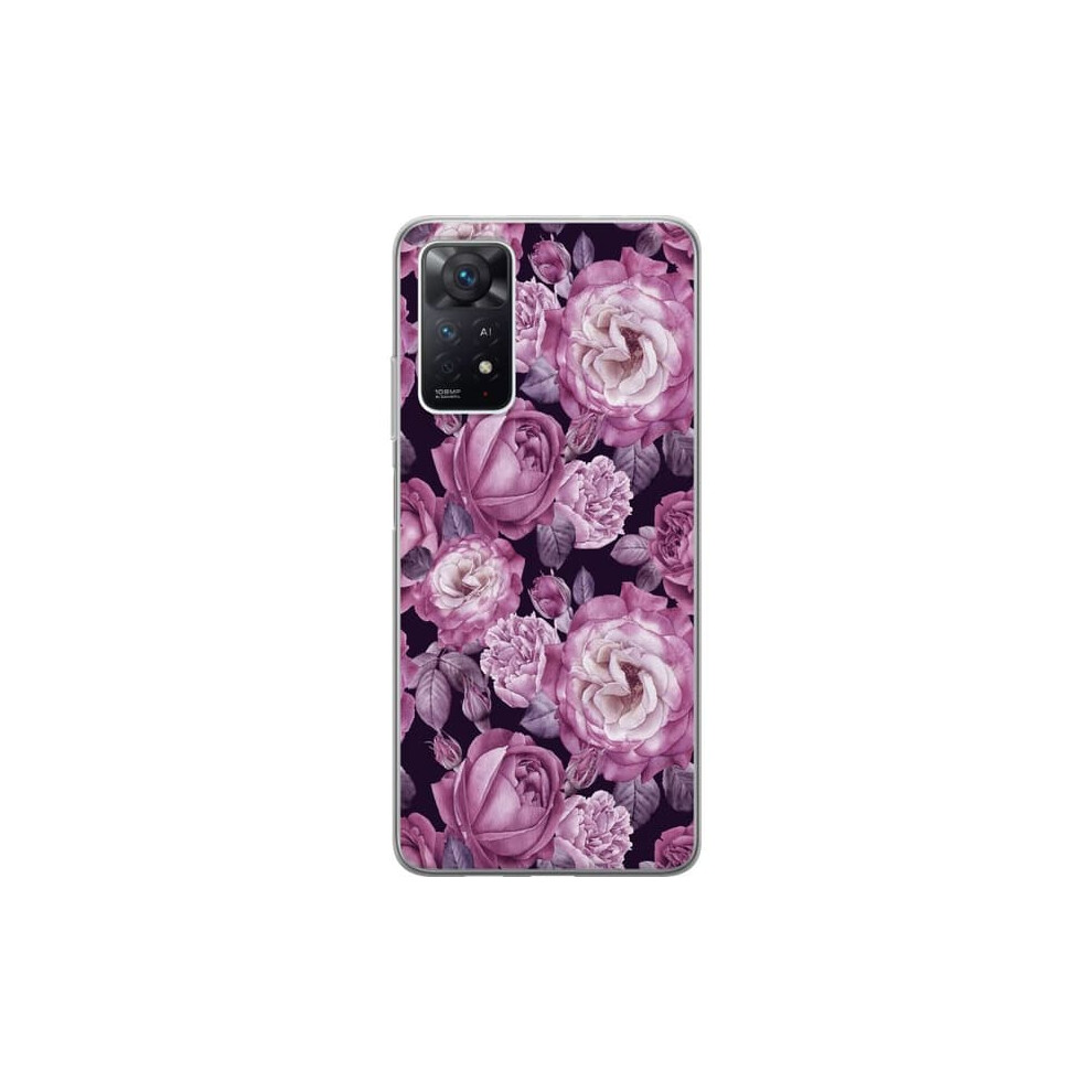 Xiaomi Redmi Note 11 Pro 5G Transparent Case With Floral 962029372172