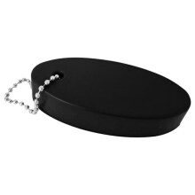 Floating keychain buoy black 1 piece