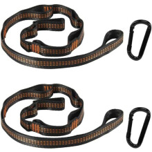 Hammock Straps with Carabiners 2 pcs 300 kg