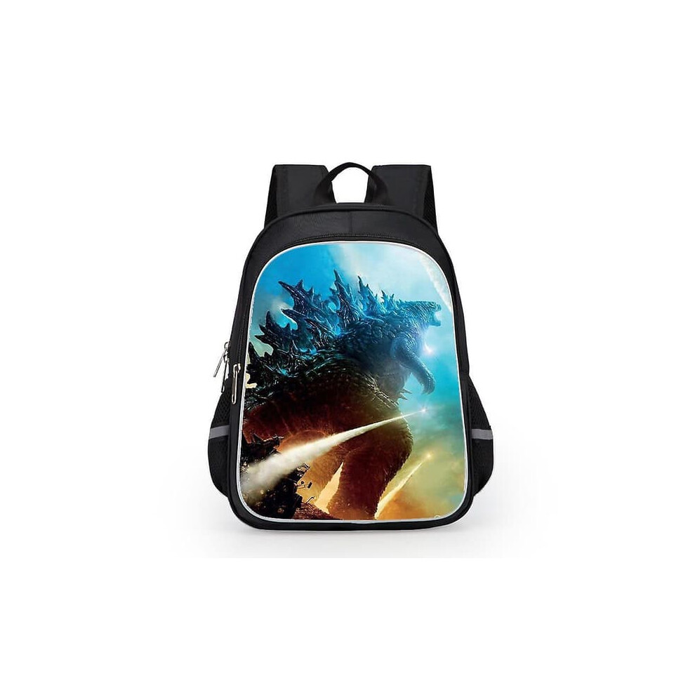 Godzilla print kids backpack waterproof 9 L