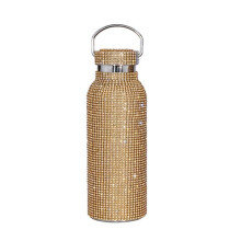 Diamond Water Bottle Stainless Steel Thermos 500ml