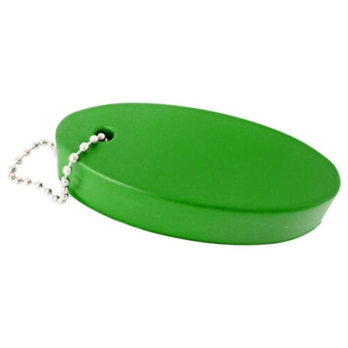 Floating key ring green buoy style 1 piece