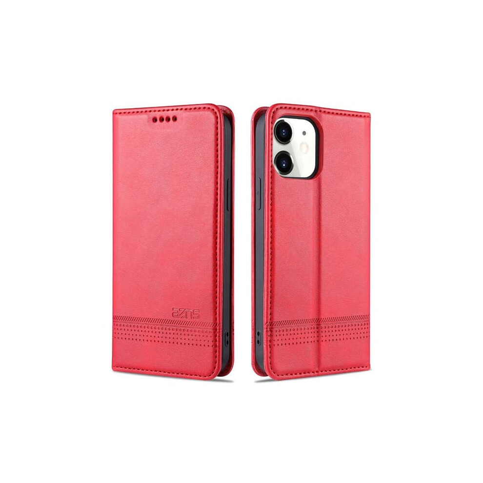 Iphone 12 Mini Wallet Case Red 962029701583