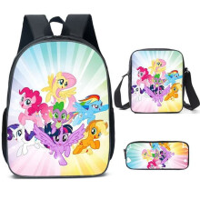 My Little Pony backpack set 3 pieces for kids