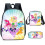 My Little Pony backpack set 3 pieces for kids 1