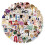Waterproof Taylor Swift stickers 100 sheets 1