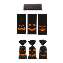 Halloween candy bags black snack bag 12 pcs