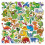 Dinosaur computer stickers set 50 pieces 1