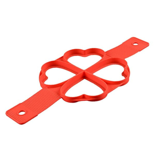 Silicone pancake mold with multiple shapes