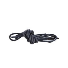 Shoelaces Navy Blue Round Waxed 80 cm