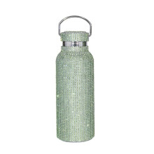 Diamond Rhinestone Stainless Steel Water Bottle 500ml