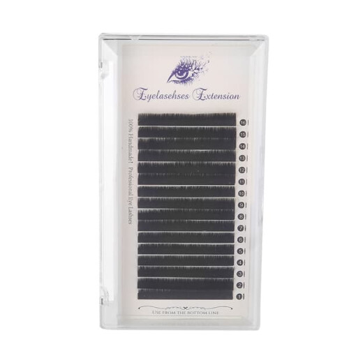 Natural Soft False Eyelash Extensions 0.05D 16 Rows
