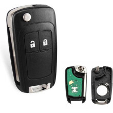 Remote Key Case for Vauxhall Opel 2-Button with Blade