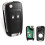Remote Key Case for Vauxhall Opel 2-Button with Blade 1