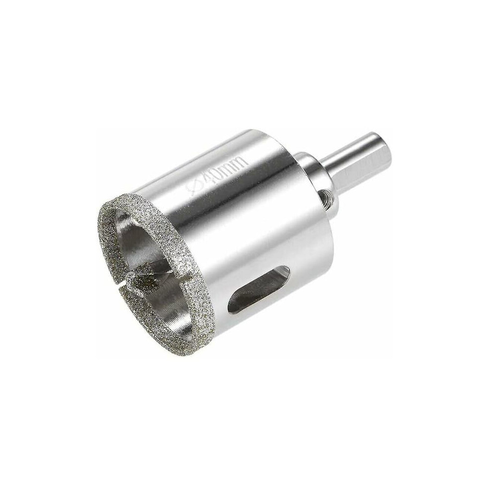 Glass Ceramic Tile Drill Bit 40Mm Diamond Center Guide 962125891058