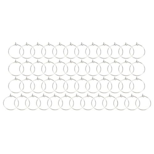 Stainless Steel Earrings 20mm 50 PCS