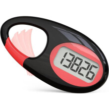 3D Step Counter with Neck Strap and Carabiner
