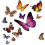 Butterfly Vinyl Car Sticker Waterproof 1pc 1