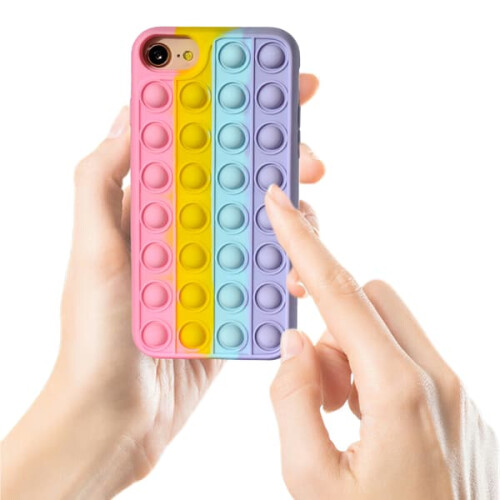 Compatível com iPhone 6/7/8/SE (2020 e 2022) - Capa/Proteção/Mouse Pop It Fidget compatível com iPhone SE (2020)