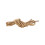 Shoelaces Khaki Round Waxed 80 cm 1