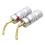 Copper Wire Banana Plug Speaker Connector 2mm 4pcs 1
