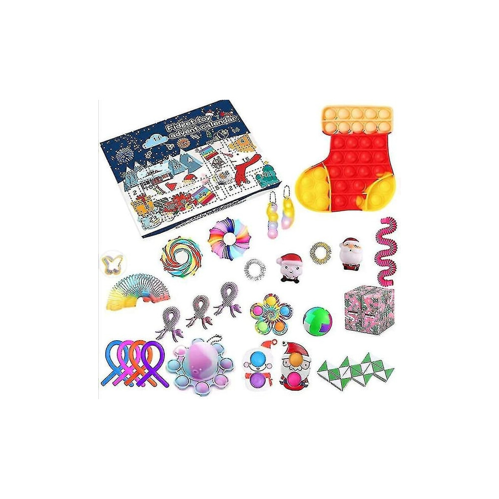 Advent Calendar with Fidget Toys for Kids 1