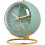 Green Analog Alarm Clock Retro Silent 6-inch 1